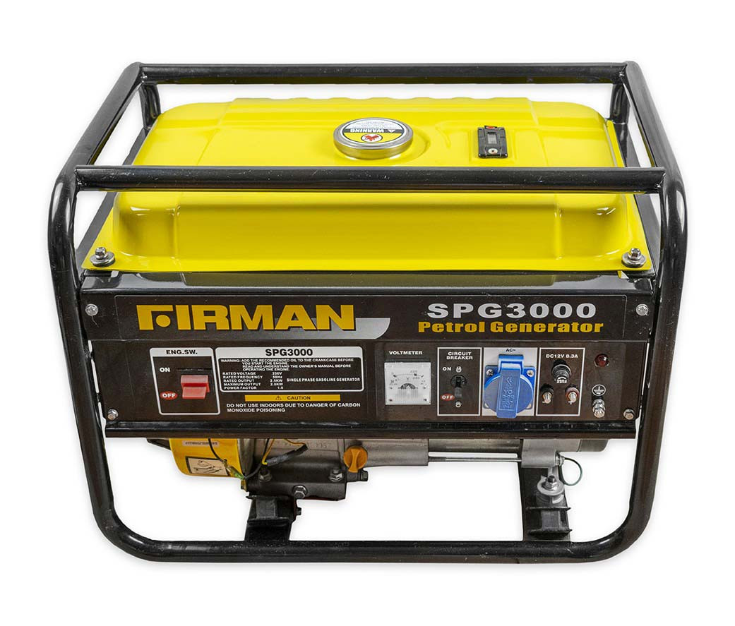 Бензиновий генератор FIRMAN SPG 3000 (2800 Вт, мідна обмотка двигуна)