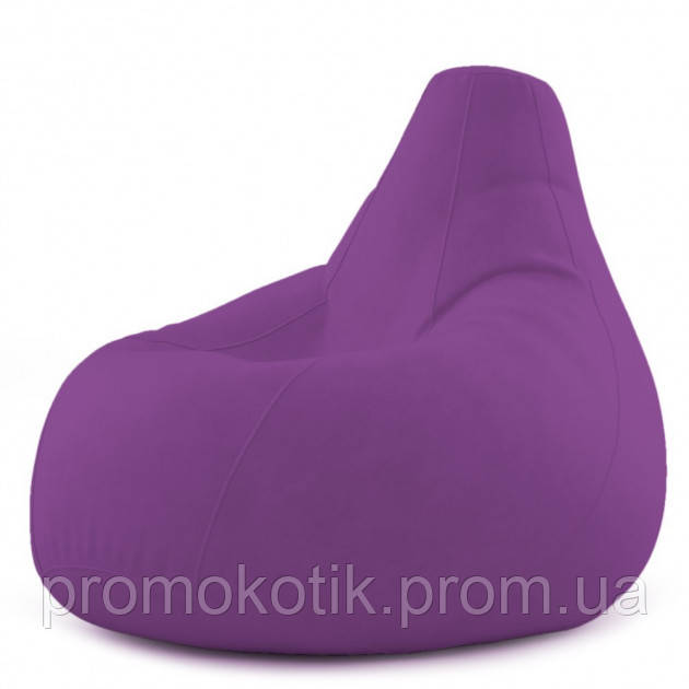 Кресло Мешок Груша Велюр 150х100 Студия Комфорта размер Большой фиолетовый PK, код: 6498955 - фото 1 - id-p1916637826