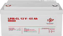 Акумуляторна батарея LogicPower 12 V 65 AH (LPM-GL 12 — 65 AH) GEL