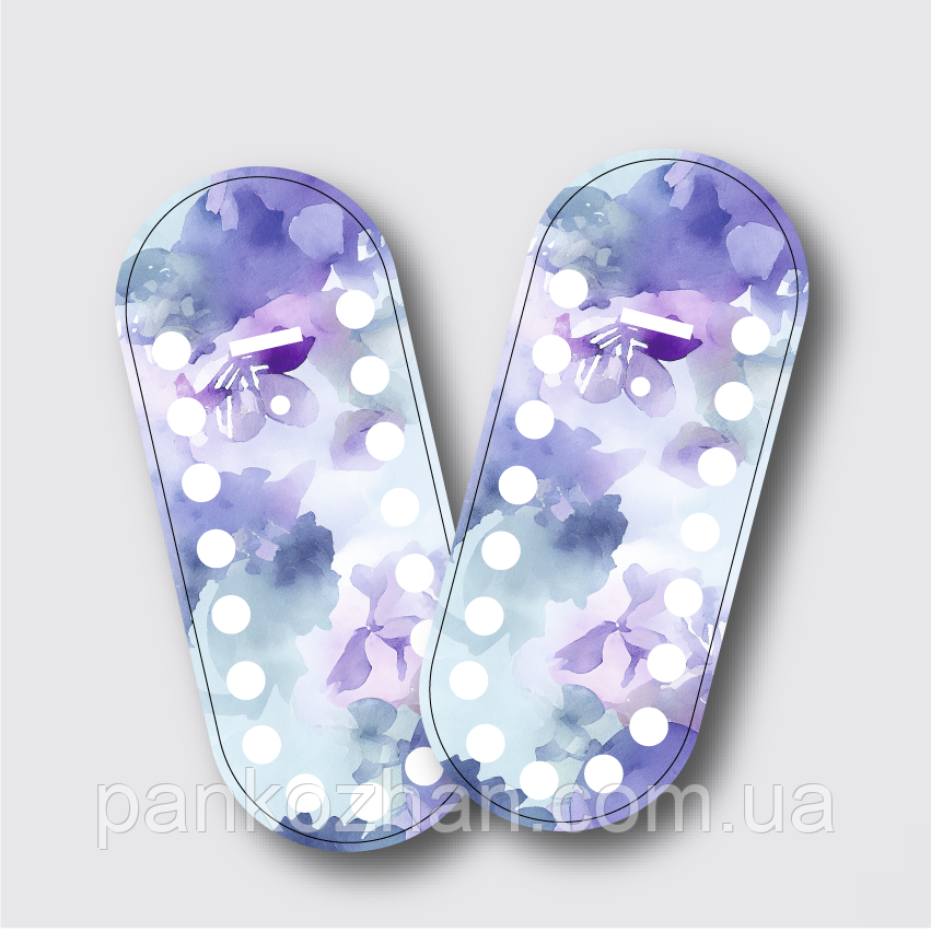 Акрилові боковини для в’язаної сумки овал МІНІ, фото 1