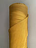 Гірчична сорочково-платтєва лляна тканина, колір 1218, фото 5
