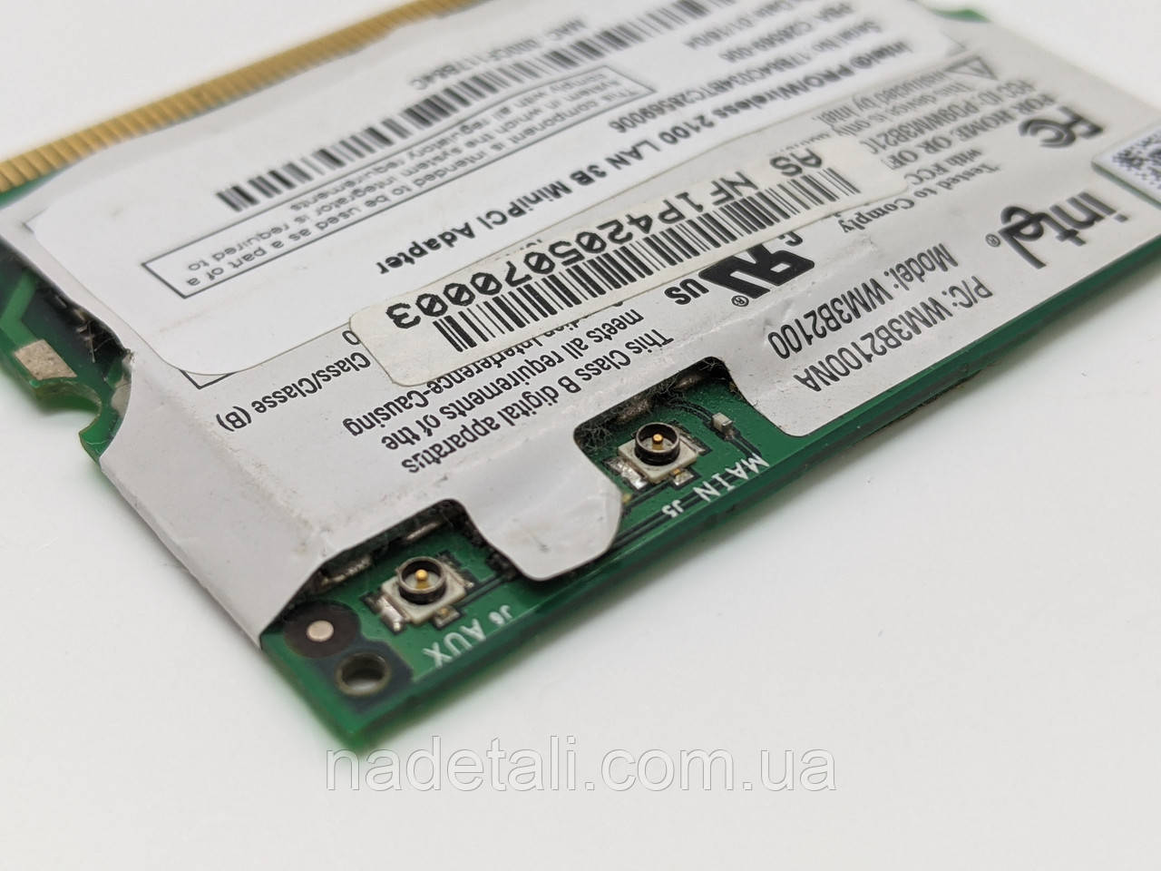 Купить Модуль Wi-Fi mini-pci Intel PRO/Wireless 2100 LAN 3B 2.4ghz ...