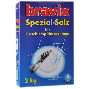 Сіль для посудомийних машин Bravix 2 кг (4000317151705)