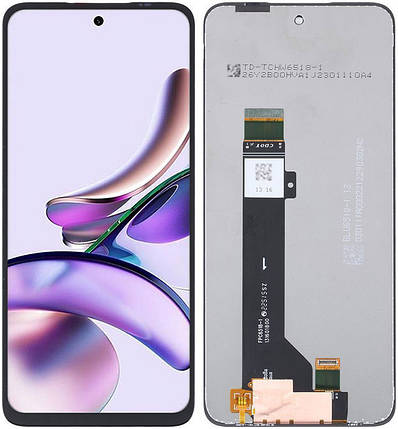 Дисплей + сенсор Motorola G13 / G23 Black - p/n: 15-3260A-12863-33 22452 04, фото 1