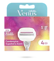Змінні картриджі для гоління (Леза) Venus Olay ComfortGlide Sugarberry 4 шт