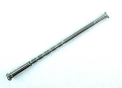 Стяжний болт для дверної ручки 5.5 мм (для дверей 40-90мм) Нікель