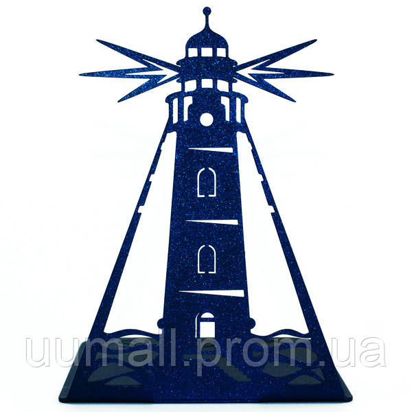 Упор для книг Glozis Lighthouse 16 х 12 см Синий (G-038) UM, код: 1061558 - фото 1 - id-p1916287578