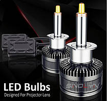 LED лампочки фари H11 H1 світлодіодні автомобільні 70 ват