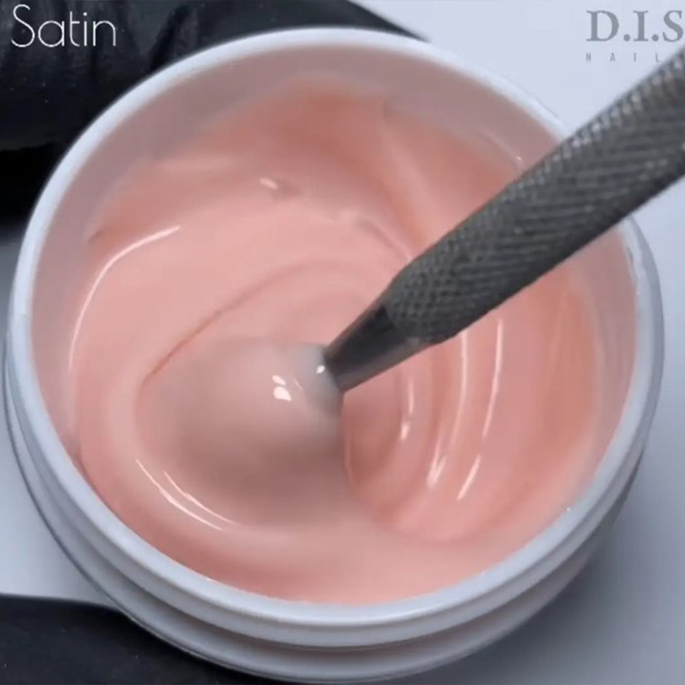 Камуфлюючий гель для нарощування нігтів D.I.S Hard Gel Cover Satin 28 г