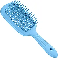 Гребінець для волосся синій Janeke Superbrush 82SP226 BFL, фото 3