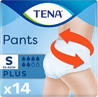 Подгузник-трусики для взрослых Tena Pants Plus S 6 капель 65-85 см. (14 шт.)