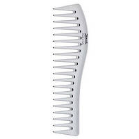 Расческа для волос серебряная Janeke Silver Hair Comb CR805