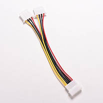 Розгалужувач живлення 4pin ide до 2 molex