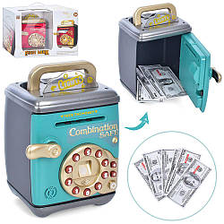 Оригінальний сейф із кодом MK 5027 затягує купюри, зі звуком і світлом