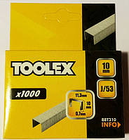 Скобы 10*11.3мм Toolex 88T310