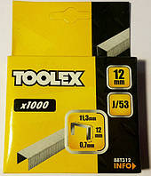 Скобы 12*11.3мм Toolex 88T312