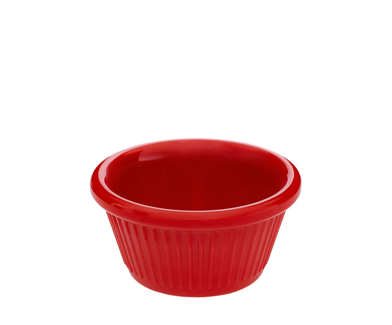 Соусник маленький з меламіну червоний круглий 50 мл 74×36 мм Соусники пластикові Соусник для соєвого соусу