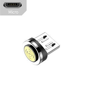 Магнітний конектор для кабелю Elough 7 Contact 3 A Micro USB