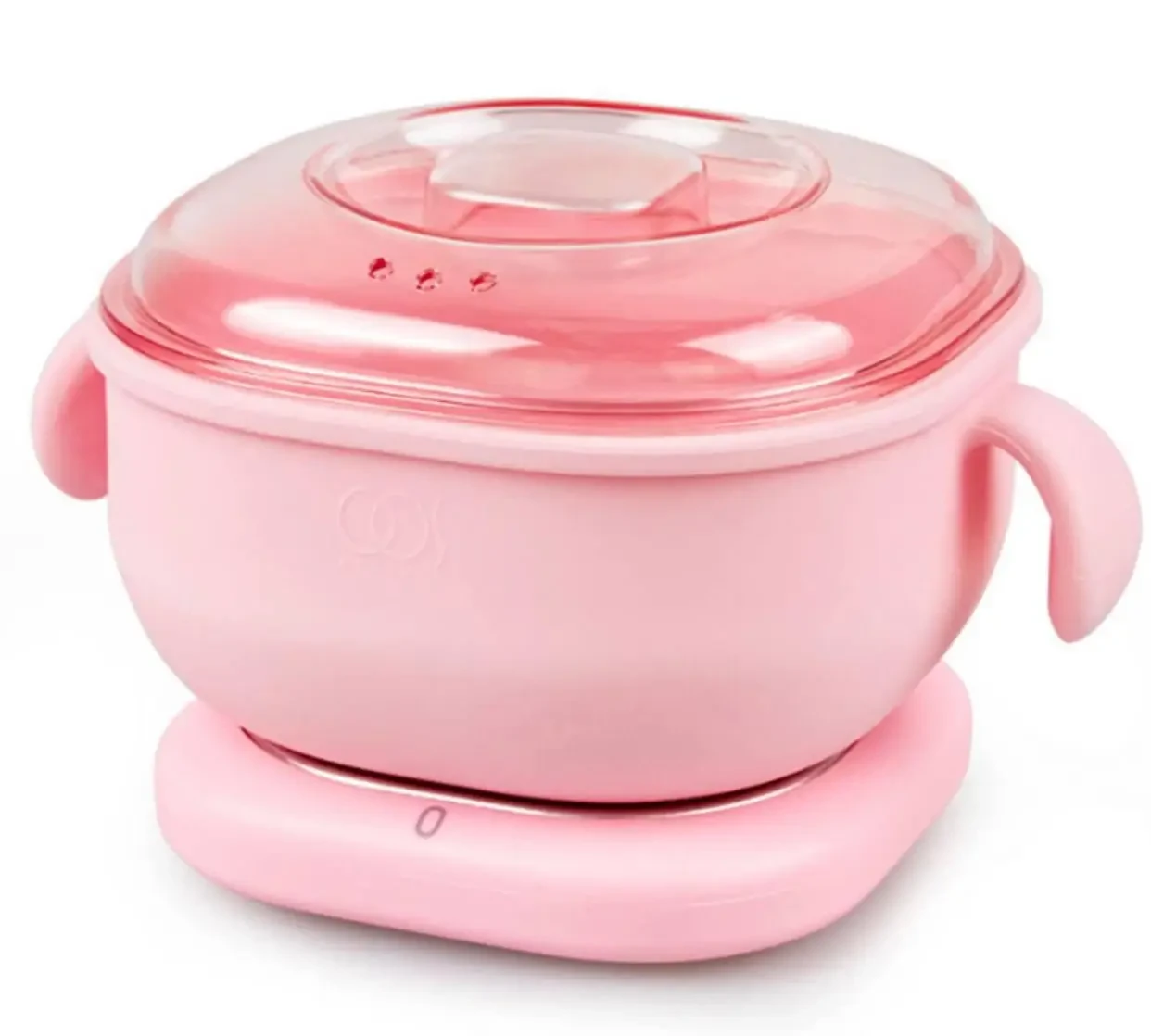 Воскоплав силіконовий для воску в гранулах pink 400 мл