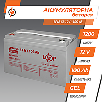 Акумулятор гелевий LPM-GL 12V - 100 Ah