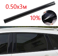 Автомобільне тонування, тонувальна плівка JBL 0.50х3м 10% Dark Black, тонування автомобільних вікон