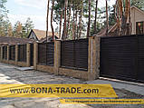 Паркан Жалюзі Double HIGH 2 металевий (товщина 0,7 мм), фото 8