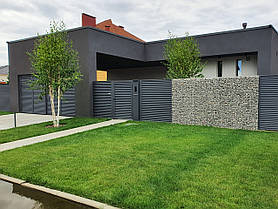 Паркан Жалюзі Double металевий (товщина 0,5 мм)