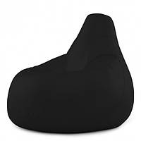 Кресло Мешок Груша Оксфорд 300 150х100 Студия Комфорта размер Большой черный KV, код: 6498974