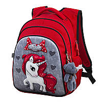 Рюкзак школьный для девочек Winner One R2-165 || Детский рюкзак для школы