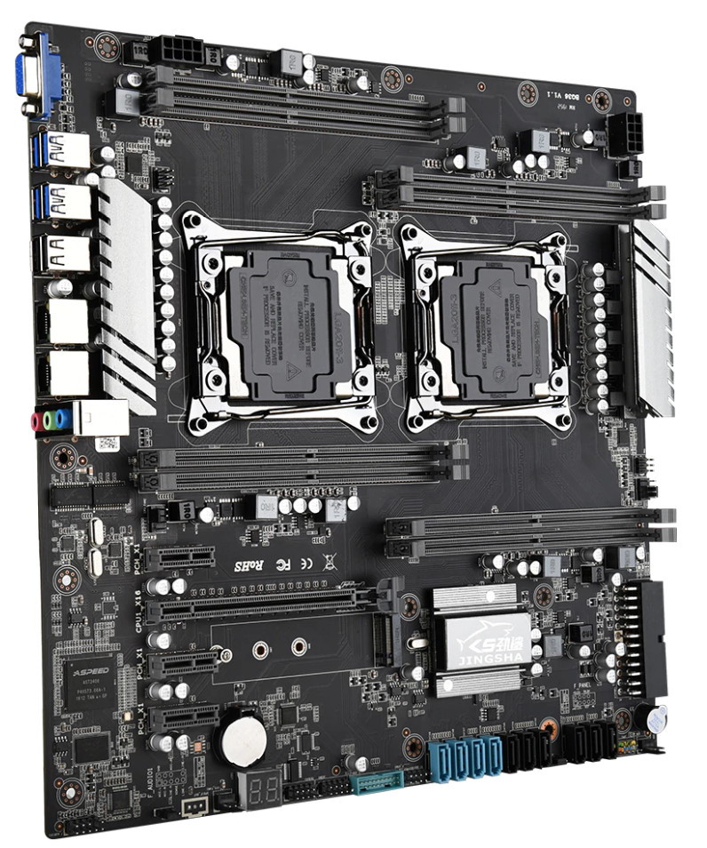 Материнська плата Jingsha X99 Dual (BQ36 v1.1)