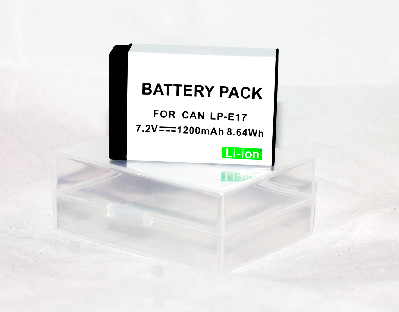 Акумулятор LP-E17 для фотоапаратів CANON 850D, 250D, EOS M6 Mark II, EOS RP - аналог 1200 ма