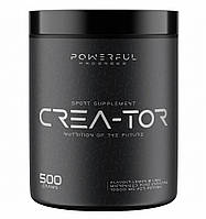 Креатин моногидрат Powerful Progress Crea-Tor Micronized 500 g 100 servings Lemon Lime TV, код: 7780941