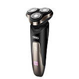 Бритва електрична DSP 60017 4 в 1 роторна 5 Вт чорний (60017_565), фото 3