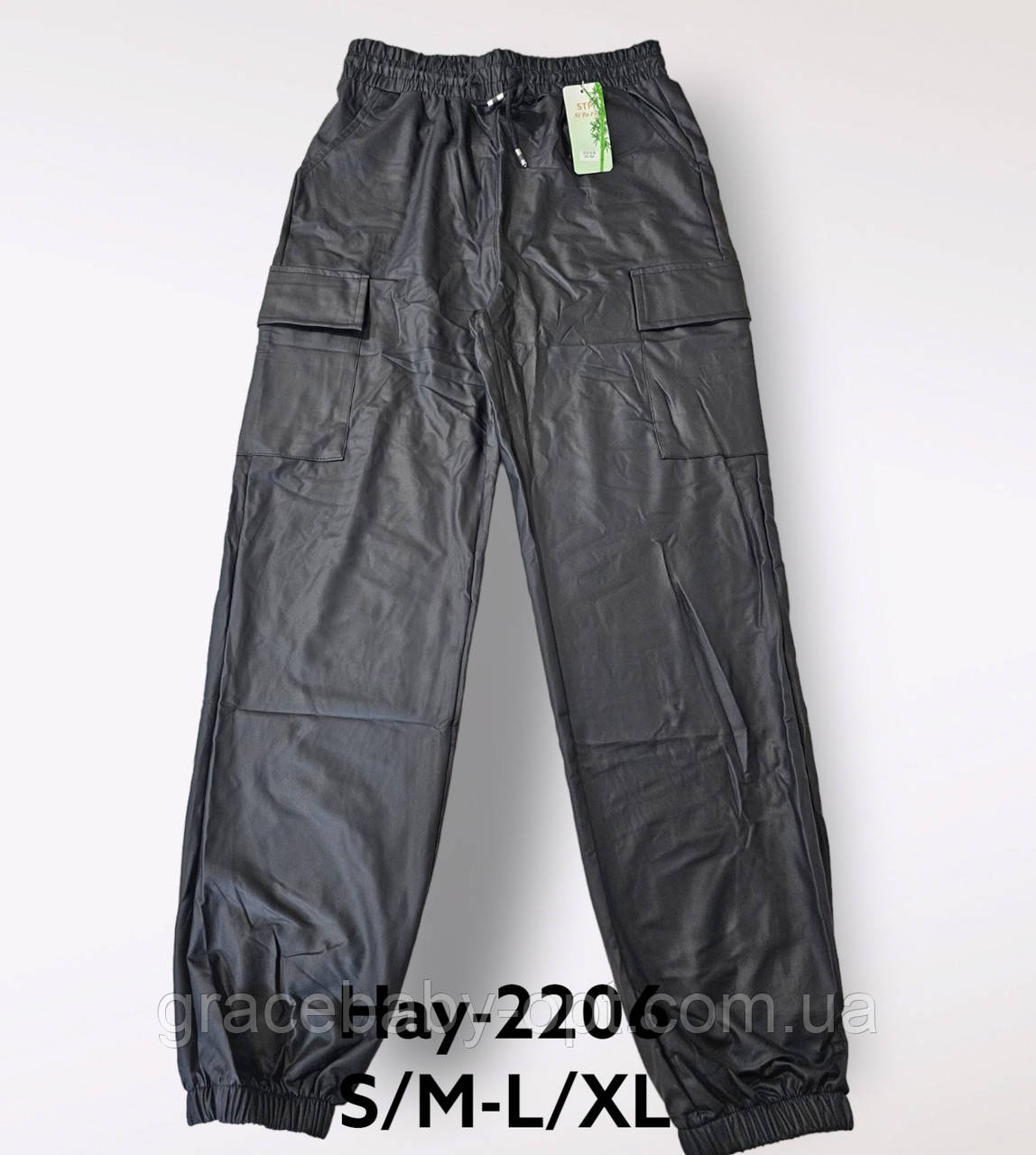 Штани шкірзам жіночі оптом, S/M-L/XL pp., № Hay-2206