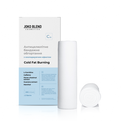 Антицелюлітне бандажне обгортання Joko Blend Cold Fat Burning з охолоджуючим ефектом