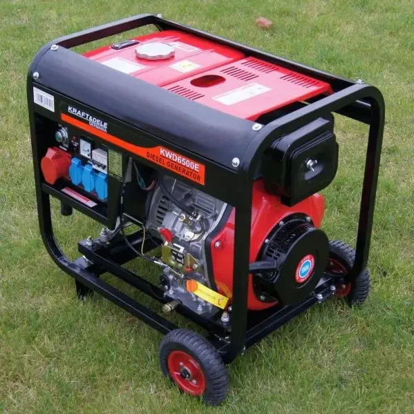 Дизельний генератор Kraft Dele KWD-6500E (KD-120), фото 1