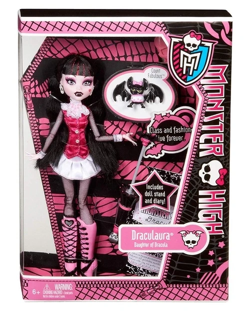 Лялька Монстер Хай Дракулаура Базова серія Monster High Draculaura Basic, фото 1