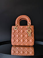 Christian Dior Lady D-Lite Mini Brown