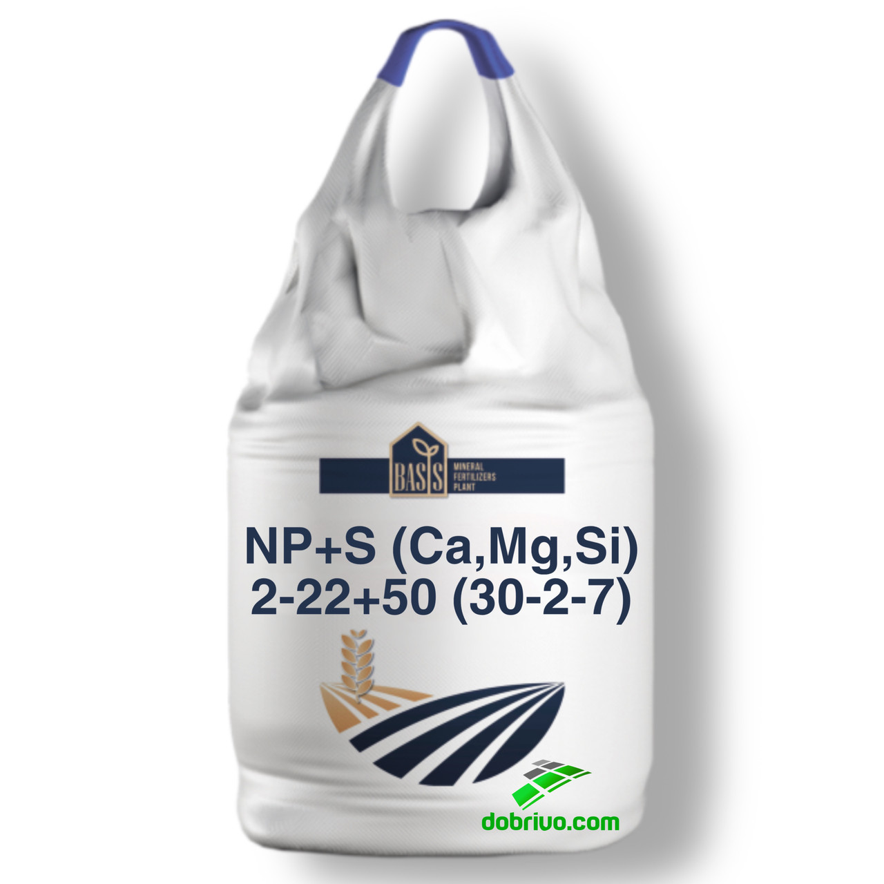 Суперфосфат Гранфоска NP+S (Mg, Ca, Si) 2-22+50 (2-30-7) + (humic acids+leonardit), (50 кг, Биг-Бег)