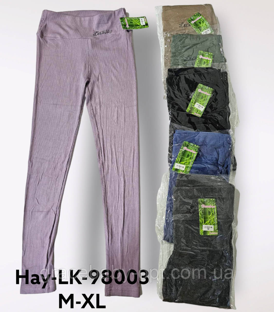 Лосини рубчик жіночі оптом, M-XL pp, № Hay-LK-98003, фото 1