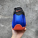 Eur40-46 сині NIKE AIR FLIGHTPOSITE Racer Blue/Total Orange-Black чоловічі баскетбольні кросівки, фото 2