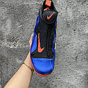 Eur40-46 сині NIKE AIR FLIGHTPOSITE Racer Blue/Total Orange-Black чоловічі баскетбольні кросівки, фото 4