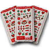 Пакет поліетиленовий для фасування розмір 26х35 вага 800 грам "Тортики", фото 2