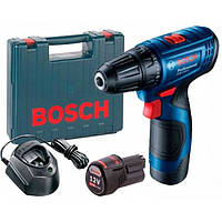 Акумуляторний дриль-шурупокрут Bosch GSR 120-LI Professional (12 В, 2х2 А*год, 30 Н*м) (06019G8000). Оригінал