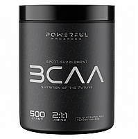 Аминокислота BCAA для спорта Powerful Progress BCAA 2:1:1 + Glutamine 500 g 50 servings Man PK, код: 7780937