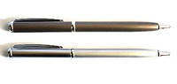 Ручка металлическая поворотная BAIXIN BP519 (серебро+серый)
