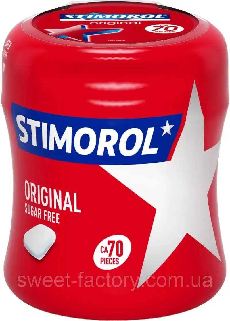 Жвачки Stimorol Original Sugar Free 70s 101g — в Категории "Жевательные ...