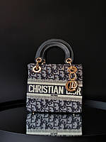 Christian Dior Lady D-Lite Mini Black/Gray