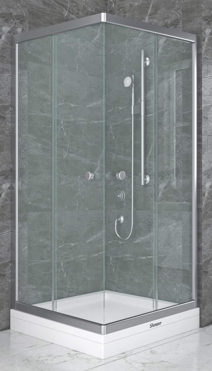 Душова кабіна SHOWER Saturn 162 (80х80х190) без піддону