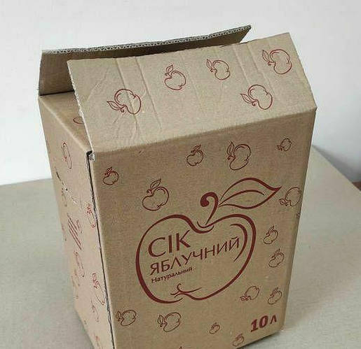 Купить Коробка 10л Bag in box печать Сок Яблочный, цена 11.55 ₴ — Prom ...